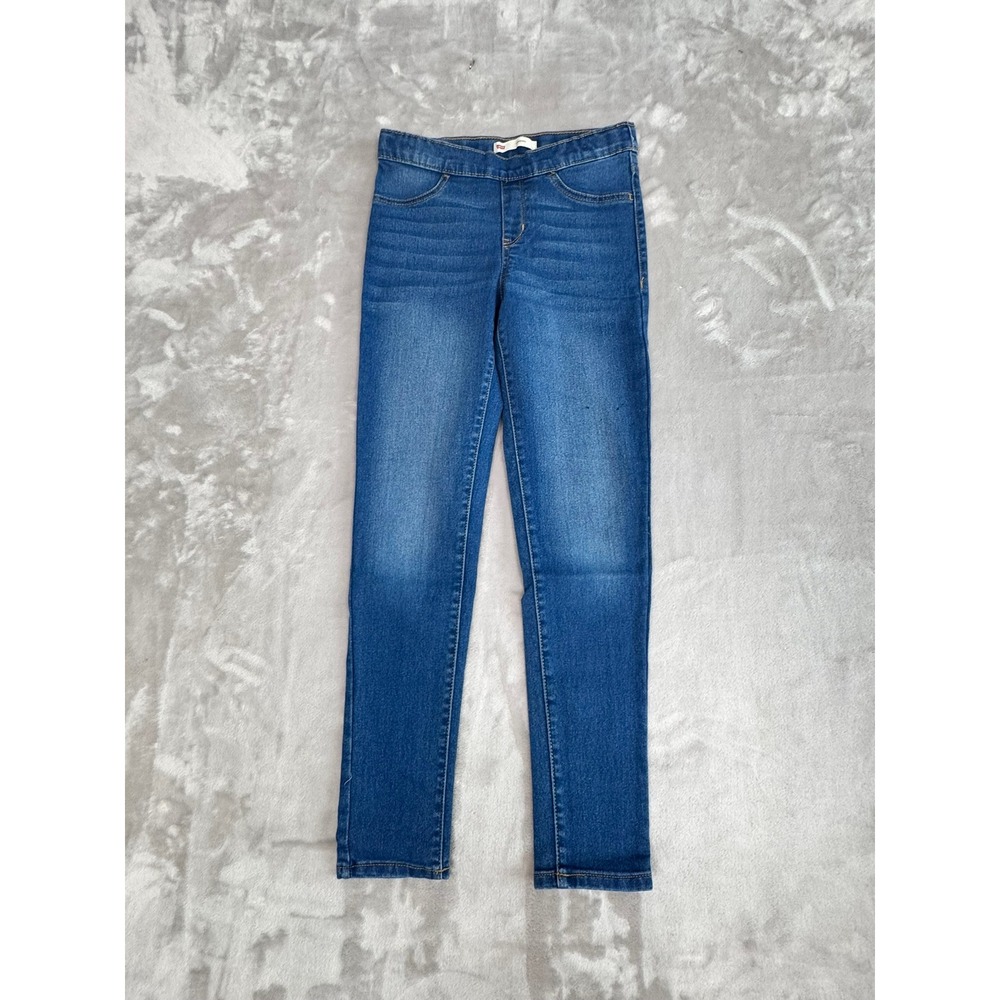 Levi's Girls Blue Denim Legging Jeans Good Condition Small Stain‎ Size 25